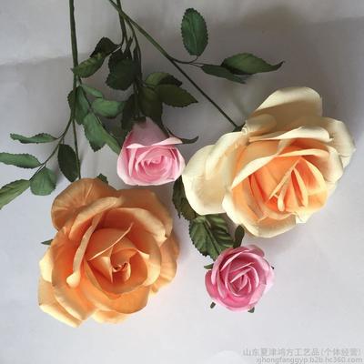 紙藝馨香 山東夏津鴻方工藝品，定制玫瑰紙花與香薰的藝術交融